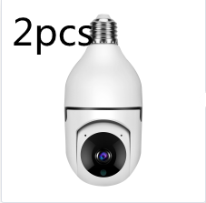 Telecamera Lampadina WiFi - CAMERA 1080P Bulbo 4X Zoom Camera E27 Home 5GWiFi Alarm Monitor